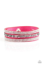Load image into Gallery viewer, Mega Glam Pink Urban Wrap Bracelet
