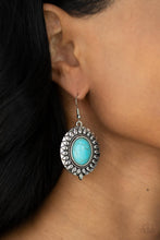 Load image into Gallery viewer, Mesa Garden Blue Earrings
