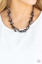 Load image into Gallery viewer, Metal of Honor Black Necklace
