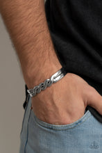 Load image into Gallery viewer, Metro Machine Silver Bracelet
