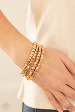 Load image into Gallery viewer, Metro Materials Gold Bracelet

