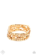 Load image into Gallery viewer, Metro Materials Gold Bracelet

