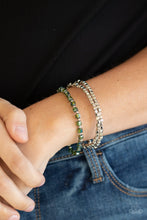 Load image into Gallery viewer, Mix and Mash Green Bracelet
