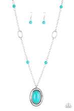 Load image into Gallery viewer, Mojave Meditation Blue Necklace
