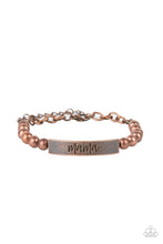 Load image into Gallery viewer, Mom Squad Copper Bracelet
