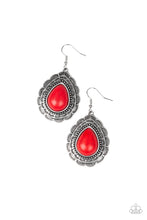 Load image into Gallery viewer, Mountain Mover Red Earrings
