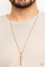 Load image into Gallery viewer, Mysterious Marksman Gold Urban Necklace
