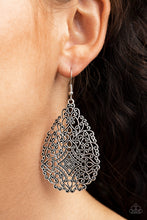 Load image into Gallery viewer, Napa Valley Vintage Silver Earrings
