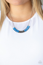 Load image into Gallery viewer, Coup de Mane Blue Necklace
