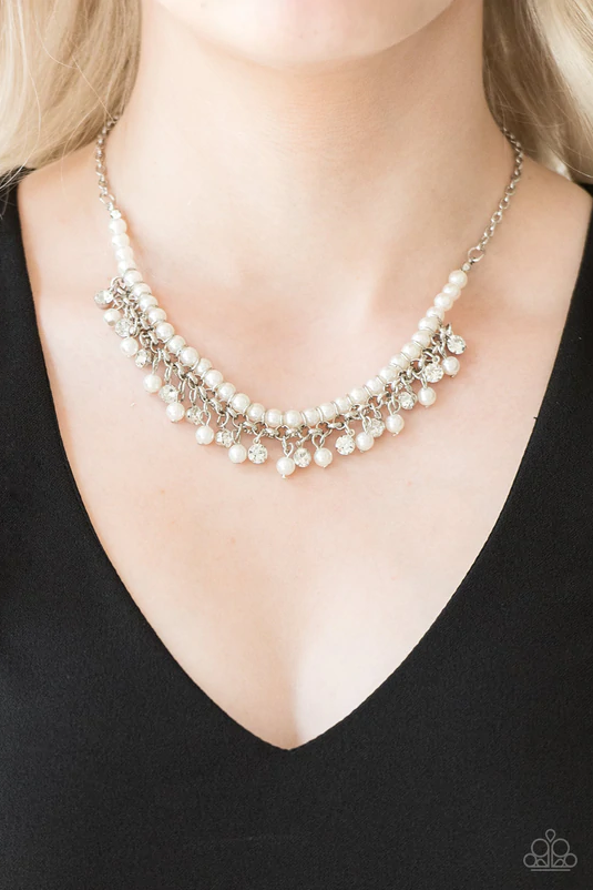 A Touch of Classy White Necklace