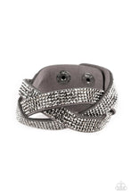 Load image into Gallery viewer, Nice Girls Finish Last Silver Urban Wrap Bracelet
