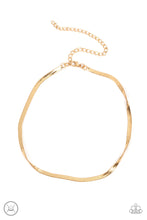 Load image into Gallery viewer, In No Time Flat Gold Choker Necklace
