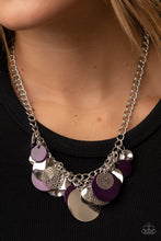 Load image into Gallery viewer, Oceanic Opera Purple Necklace
