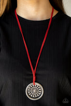 Load image into Gallery viewer, One Mandala Show Red Necklace
