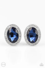 Load image into Gallery viewer, Only Fame In Town Blue Clip-On Earrings
