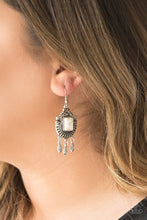 Load image into Gallery viewer, Open Pastures White Earrings
