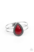 Load image into Gallery viewer, Over The Top Pop Red Bracelet
