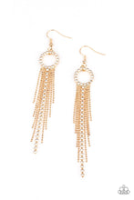 Load image into Gallery viewer, Pass The Glitter Gold Earrings
