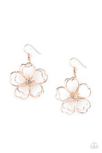 Load image into Gallery viewer, Petal Power Rose Gold Earrings
