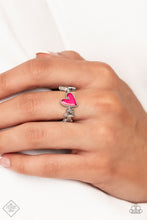 Load image into Gallery viewer, Contemporary Charm Pink Ring
