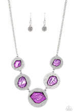 Load image into Gallery viewer, Raw Charisma Purple Necklace
