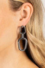 Load image into Gallery viewer, Harmonic Hardware Black Post Earrings
