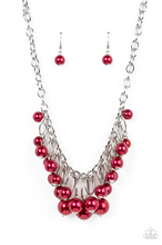 Load image into Gallery viewer, Powerhouse Pose Red Necklace
