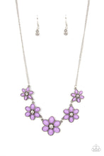 Load image into Gallery viewer, Prairie Party Purple Necklace
