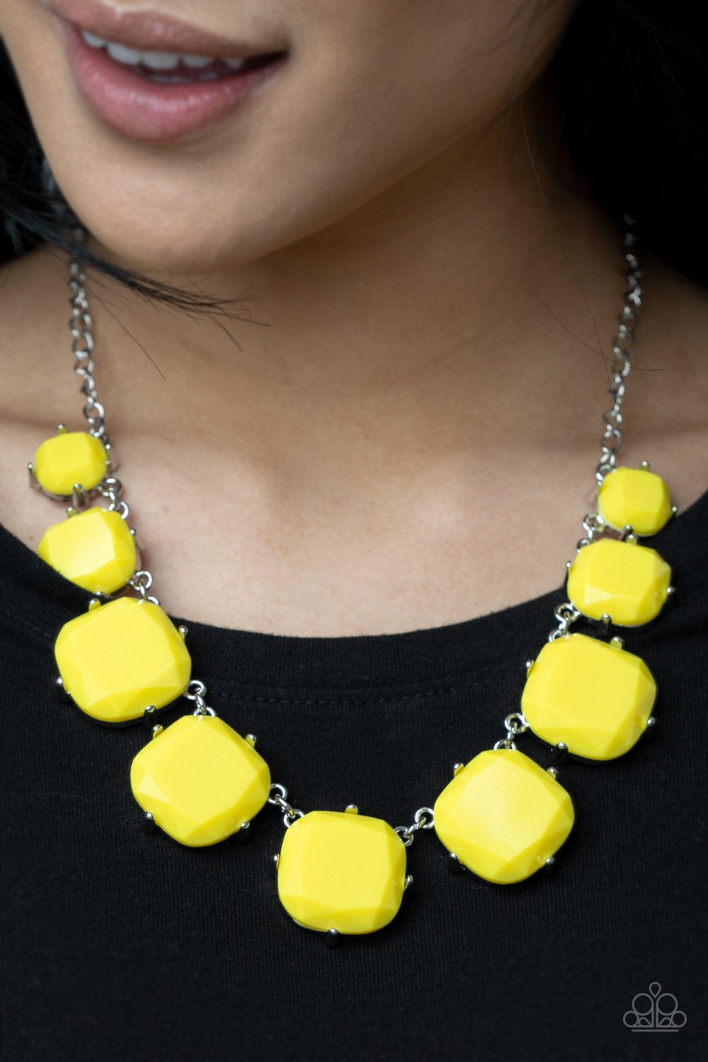 Prismatic Prima Donna Yellow Necklace