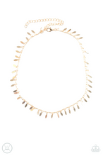 Load image into Gallery viewer, Purr-fect Ten Gold Choker Necklace
