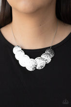 Load image into Gallery viewer, Radial Waves Silver Necklace

