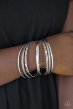 Load image into Gallery viewer, Rattle and Roll Silver Bracelet
