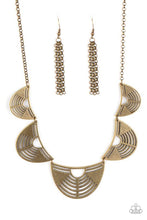 Load image into Gallery viewer, Record Breaking Radiance Brass Necklace
