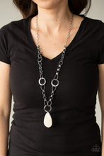 Load image into Gallery viewer, Recycled Refinement White Necklace
