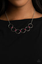 Load image into Gallery viewer, Regal Society Pink Necklace
