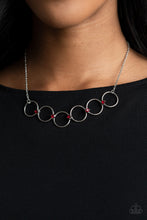 Load image into Gallery viewer, Regal Society Red Necklace
