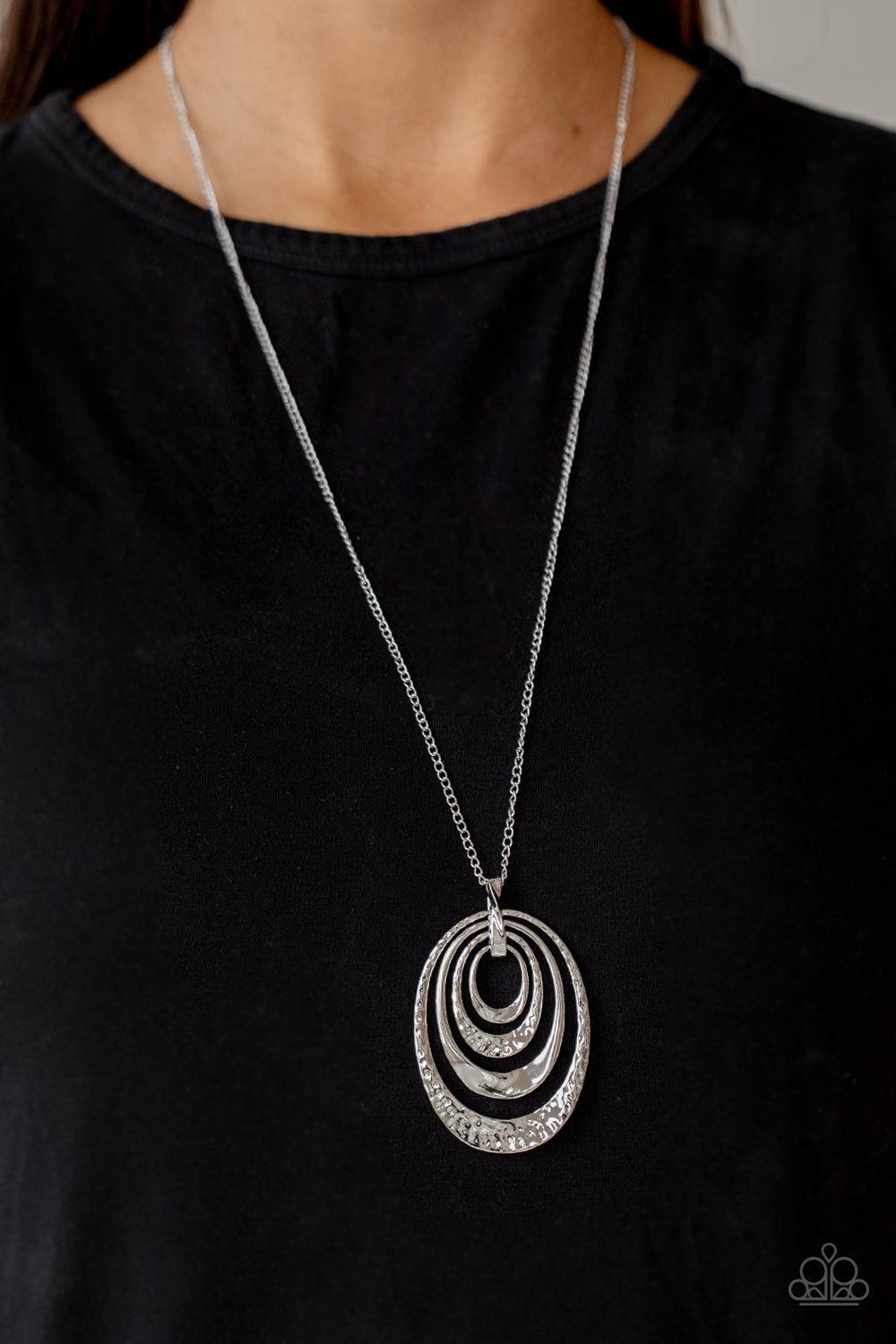 Renegade Ripples Silver Necklace