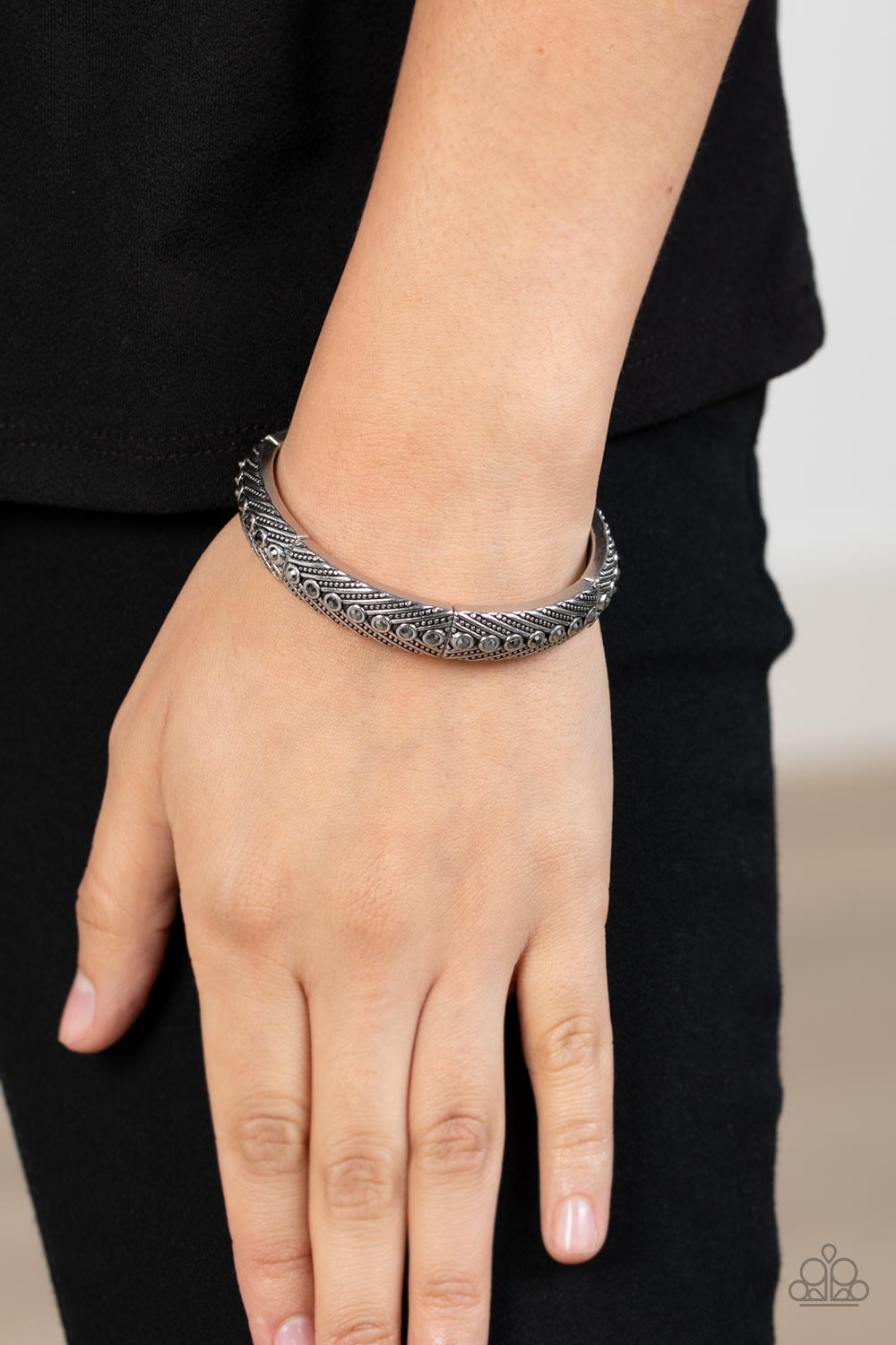 Risk-Taking Twinkle Silver Bracelet