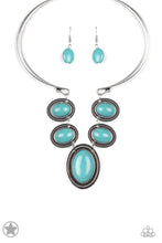 Load image into Gallery viewer, River Ride Blue Turquoise Necklace
