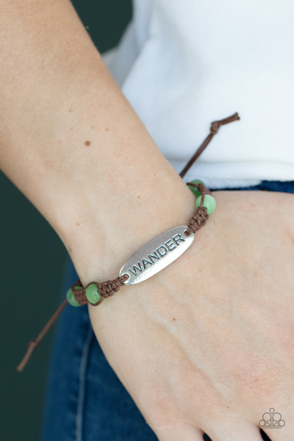 Roaming For Days Green Urban Bracelet