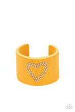 Load image into Gallery viewer, Rodeo Romance Yellow Bracelet
