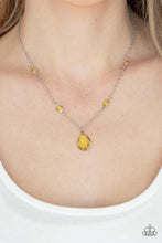 Load image into Gallery viewer, Romantic Rendezvous Yellow Necklace

