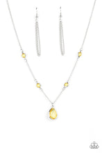 Load image into Gallery viewer, Romantic Rendezvous Yellow Necklace
