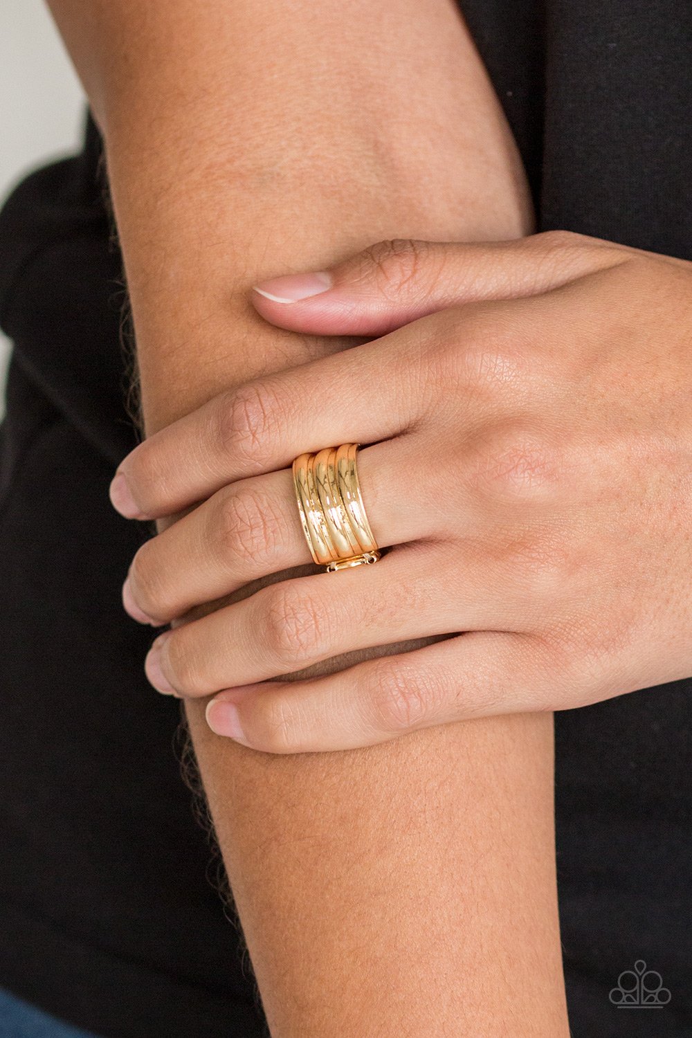 Rough Around The Edges Gold Ring