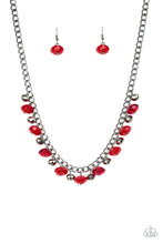 Load image into Gallery viewer, Runway Rebel Red Necklace

