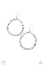Load image into Gallery viewer, Rustic Society Silver Earrings
