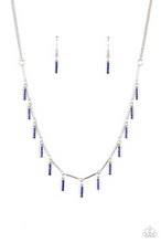 Load image into Gallery viewer, Metal Muse Blue Necklace
