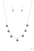 Load image into Gallery viewer, Prairie Perennial Orange Necklace
