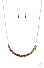 Load image into Gallery viewer, Throwing Shades Brown Necklace
