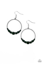 Load image into Gallery viewer, Self-Made Millionaire Green Earrings
